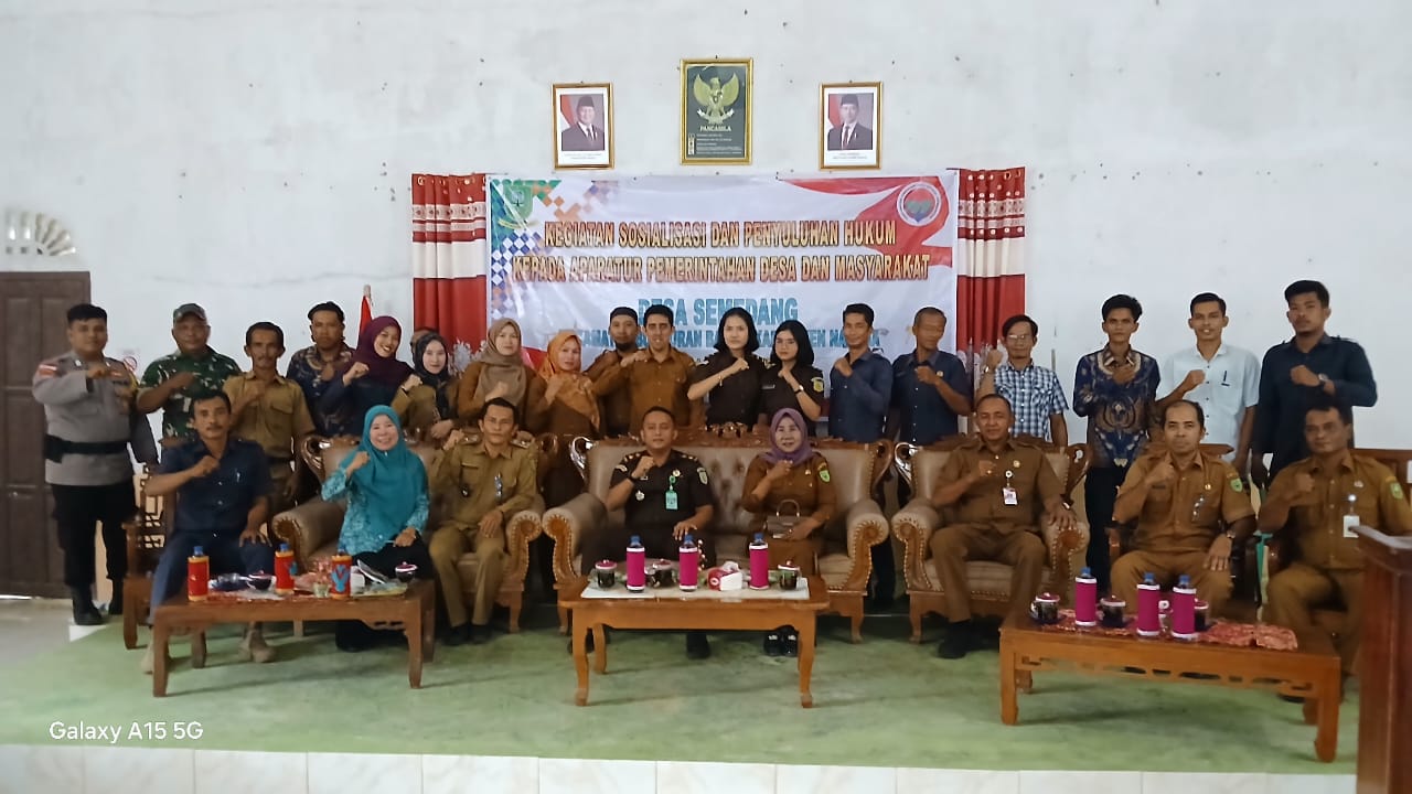 You are currently viewing PENERANGAN HUKUM KEJAKSAAN NEGERI NATUNA T.A 2025.Semedang, 24 Januari 2025