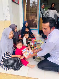Read more about the article Pemberian Makanan Tambahan Stunting dan Bumil Desa Semedang. Rabu,, 22 Oktober 2025